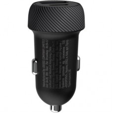 Зарядний пристрій ColorWay USB-C PD35W + USB QC3.0 car adapter (CW-CHA064PD-BK) - Фото