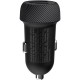 Зарядний пристрій ColorWay USB-C PD35W + USB QC3.0 car adapter (CW-CHA064PD-BK)