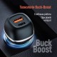 Зарядний пристрій ColorWay USB-C PD45W + USB QC3.0 car adapter (CW-CHA067PD-BK)