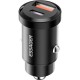 Зарядний пристрій Essager 1xUSB + 1xUSB-C 45 W black (ECCACAC45-TL01-Z)