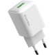 Зарядний пристрій ColorWay USB QC3.0 18 W white (CW-CHS063Q-WT)