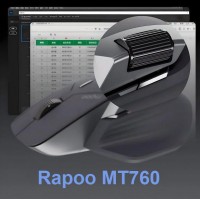 Беспроводная Мышка Rapoo MT760L Multi-mode Wireless Mouse с аккумулятором