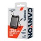 Батарея універсальна Canyon 20000 mAh OnPower 204 PD/20W Built-in Lightning Cable (CNS-CPB204B)