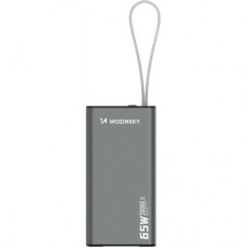 Батарея універсальна Wozinsky 30000mAh, K65+ 65 W 30000 mAh 2*USB-C, USB-A (5907769364457) - Фото