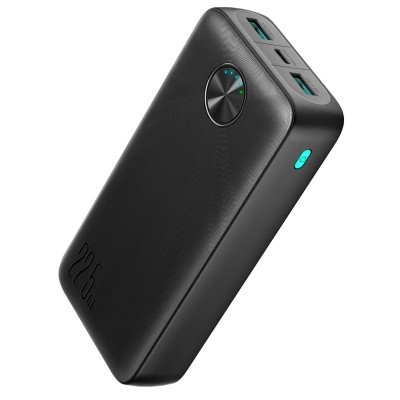 Батарея універсальна JOYROOM 20000 mAh 22,5 W PD, QC/3.0, 2*USB-A, USB-C In/Out Black (JR-PBF16)