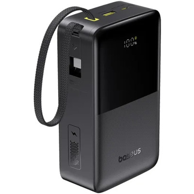 Батарея універсальна Baseus EnerFill FC51 Bipow2 Pro 300000 mAh 22,5W build cab.USB-C black (E0028100)