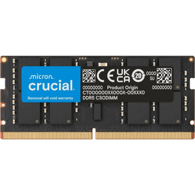 Модуль пам'яті для ноутбука SoDIMM DDR5 24 GB 6400 MHz Micron (CT24G64C52CS5)