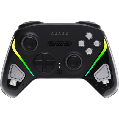 Геймпад Ajazz GP100 2.4G/BT/USB Switch/PC/iOS/Android RGB Black (GP100-B)