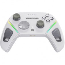 Геймпад Ajazz GP100 2.4G/BT/USB Switch/PC/iOS/Android RGB White (GP100-W) Геймпад Ajazz GP100 2.4G/BT/USB Switch/PC/iOS/Android RGB White (GP100-W) - Фото