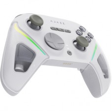 Геймпад Ajazz GP100 2.4G/BT/USB Switch/PC/iOS/Android RGB White (GP100-W) Геймпад Ajazz GP100 2.4G/BT/USB Switch/PC/iOS/Android RGB White (GP100-W) - Фото