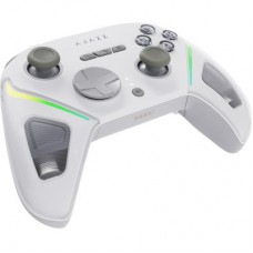 Геймпад Ajazz GP100 2.4G/BT/USB Switch/PC/iOS/Android RGB White (GP100-W) Геймпад Ajazz GP100 2.4G/BT/USB Switch/PC/iOS/Android RGB White (GP100-W) - Фото