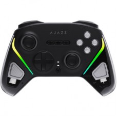 Геймпад Ajazz GP100S 2.4G/BT/USB Switch/PC/iOS/Android RGB Black (GP100S-B) Геймпад Ajazz GP100S 2.4G/BT/USB Switch/PC/iOS/Android RGB Black (GP100S-B) - Фото