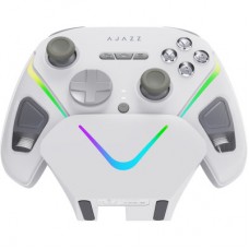 Геймпад Ajazz GP100S 2.4G/BT/USB Switch/PC/iOS/Android RGB White (GP100S-W) Геймпад Ajazz GP100S 2.4G/BT/USB Switch/PC/iOS/Android RGB White (GP100S-W) - Фото