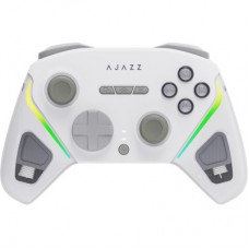 Геймпад Ajazz GP100S 2.4G/BT/USB Switch/PC/iOS/Android RGB White (GP100S-W) Геймпад Ajazz GP100S 2.4G/BT/USB Switch/PC/iOS/Android RGB White (GP100S-W) - Фото