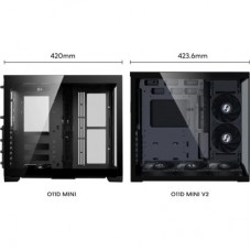 Корпус для ПК Lian Li O11 Dynamic Mini V2, Black (G99.O11DMIV2X.00) - Фото