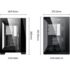Корпус для ПК Lian Li O11 Dynamic Mini V2, Black (G99.O11DMIV2X.00) - Фото