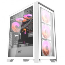Корпус для ПК DARKFLASH DRX70 GLASS WHITE - Фото