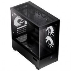 Корпус для ПК AeroCool P300D Digi-G-BK-v1 Black (ACCS-PN05033.11) - Фото