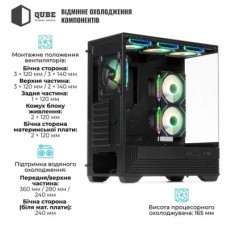 Корпус для ПК Qube FORT_GBNU3 - Фото