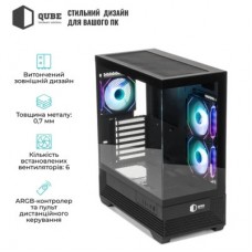 Корпус для ПК Qube FORT_GBNU3 - Фото