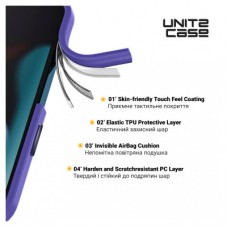 Чохол для мобільного телефона Armorstandart UNIT2 Apple iPhone 14 Lavander (ARM69942) - Фото