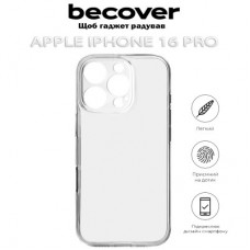 Чохол для мобільного телефона BeCover Apple iPhone 16 Pro Transparancy (712279) - Фото