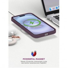 Чохол для мобільного телефона Armorstandart ICON2 MagSafe Apple iPhone 16 Plum (ARM81312) - Фото