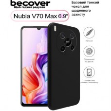 Чехол для мобильного телефона BeCover Nubia V70 Max Black (713564) - Фото