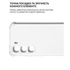 Чехол для мобильного телефона BeCover Anti-Shock Infinix Hot 60 Pro 4G (X6885) Clear (714560) - Фото
