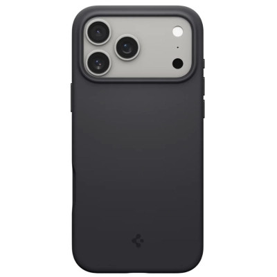 Чохол для мобільного телефона Spigen Silicone Fit MagFit iPhone 17 Pro Black (ACS10335)