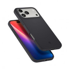 Чохол для мобільного телефона Spigen Silicone Fit MagFit iPhone 17 Pro Black (ACS10335) - Фото