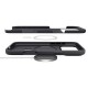 Чохол для мобільного телефона Spigen Silicone Fit MagFit iPhone 17 Pro Black (ACS10335)