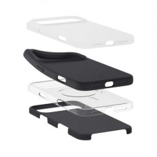 Чохол для мобільного телефона Spigen Silicone Fit MagFit iPhone 17 Pro Black (ACS10335) - Фото