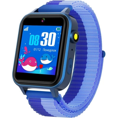 Смарт-часы Amigo GO10S Pro WIFI Синій Смарт-годинник для дітей (1182492)