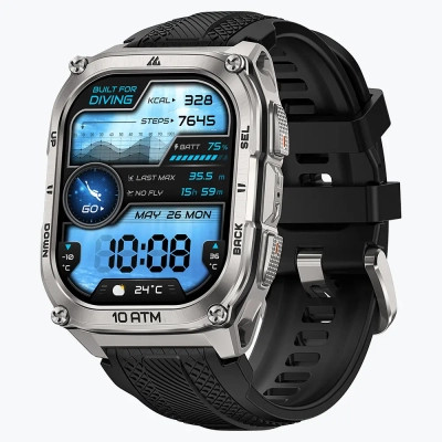 Смарт-часы KOSPET TANK M4 SILVER (6978602500072)