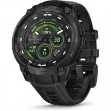 Смарт-часы Garmin Instinct Crossover AMOLED, Tactical, Black/Black, GPS смарт-годинник (010-03398-02)