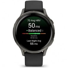 Смарт-часы Garmin Venu 4 (41mm), Black w/ Slate + Black, GPS смарт-годинник (010-03013-02) Смарт-часы Garmin Venu 4 (41mm), Black w/ Slate + Black, GPS смарт-годинник (010-03013-02) - Фото