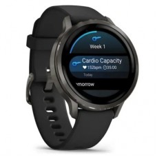Смарт-часы Garmin Venu 4 (41mm), Black w/ Slate + Black, GPS смарт-годинник (010-03013-02) Смарт-часы Garmin Venu 4 (41mm), Black w/ Slate + Black, GPS смарт-годинник (010-03013-02) - Фото