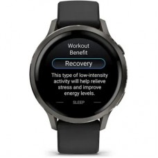Смарт-часы Garmin Venu 4 (41mm), Black w/ Slate + Black, GPS смарт-годинник (010-03013-02) Смарт-часы Garmin Venu 4 (41mm), Black w/ Slate + Black, GPS смарт-годинник (010-03013-02) - Фото
