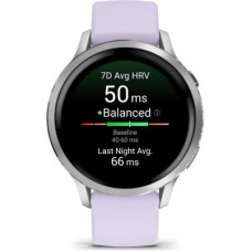 Смарт-годинник Garmin Venu 4 (41 mm), Gray w/Silver + Periwinkle, GPS смарт-годинник (010-03013-01) Смарт-годинник Garmin Venu 4 (41 mm), Gray w/Silver + Periwinkle, GPS смарт-годинник (010-03013-01) - Фото