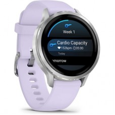 Смарт-годинник Garmin Venu 4 (41 mm), Gray w/Silver + Periwinkle, GPS смарт-годинник (010-03013-01) Смарт-годинник Garmin Venu 4 (41 mm), Gray w/Silver + Periwinkle, GPS смарт-годинник (010-03013-01) - Фото
