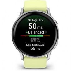 Смарт-часы Garmin Venu 4 (45mm), Gray w/ Silver + Citron, GPS смарт-годинник (010-03014-02) Смарт-часы Garmin Venu 4 (45mm), Gray w/ Silver + Citron, GPS смарт-годинник (010-03014-02) - Фото