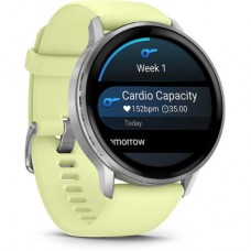 Смарт-часы Garmin Venu 4 (45mm), Gray w/ Silver + Citron, GPS смарт-годинник (010-03014-02) Смарт-часы Garmin Venu 4 (45mm), Gray w/ Silver + Citron, GPS смарт-годинник (010-03014-02) - Фото