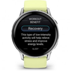 Смарт-часы Garmin Venu 4 (45mm), Gray w/ Silver + Citron, GPS смарт-годинник (010-03014-02) Смарт-часы Garmin Venu 4 (45mm), Gray w/ Silver + Citron, GPS смарт-годинник (010-03014-02) - Фото