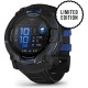 Смарт-годинник Garmin Instinct 3, 50 mm, AMOLED, Black with Bolt Blue Accents, GPS смарт-годинник (010-03020-03)