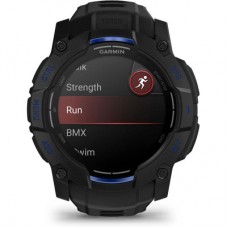 Смарт-годинник Garmin Instinct 3, 50 mm, AMOLED, Black with Bolt Blue Accents, GPS смарт-годинник (010-03020-03) Смарт-годинник Garmin Instinct 3, 50 mm, AMOLED, Black with Bolt Blue Accents, GPS смарт-годинник (010-03020-03) - Фото