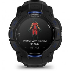 Смарт-годинник Garmin Instinct 3, 50 mm, AMOLED, Black with Bolt Blue Accents, GPS смарт-годинник (010-03020-03) Смарт-годинник Garmin Instinct 3, 50 mm, AMOLED, Black with Bolt Blue Accents, GPS смарт-годинник (010-03020-03) - Фото