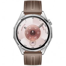Смарт-годинник Huawei WATCH GT 6 46 mm Brown Leather (55020FTW) - Фото