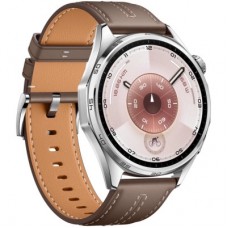Смарт-годинник Huawei WATCH GT 6 46 mm Brown Leather (55020FTW) - Фото