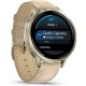 Смарт-часы Garmin Venu 4 (41mm), Beige w/ Lunar Gold + Leather, GPS смарт-годинник (010-03013-03) Смарт-часы Garmin Venu 4 (41mm), Beige w/ Lunar Gold + Leather, GPS смарт-годинник (010-03013-03)